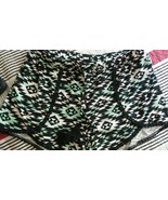 No Boundaries Juniors Brushed Jersey Mint Aztec Color Shorts M (7-9) - $114.23 MXN