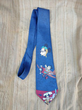 vintage corbata Tie mickey mouse  Aviator tie michelangelo brand - £11.05 GBP
