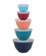 Pioneer Woman ~ Ten Piece Nesting ~ Melamine ~ Mixing Bowl Set ~ KEEPSAK... - $1,046.74 MXN