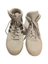 Adidas Mens Gray MMA Boxing Suede HVC 2 Wrestling Sneaker Shoes Size 8 - £27.25 GBP