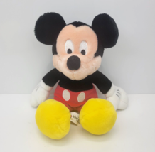 Walt Disney World Mickey Mouse Plush Character Plush Stuffed Animal 10” - £4.77 GBP