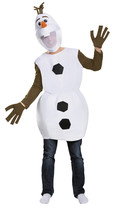 Disney Disguise Men&#39;s Olaf Deluxe Adult Costume, White, X-Large - £135.08 GBP