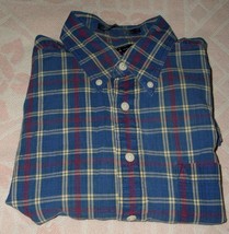 John Ashford Men&#39;s Short Sleeve Shirt Button Down Casual MEDIUM Vintage ... - $20.52 CAD