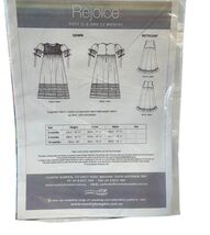 Rejoice Infant Gown &amp; Petticoat Pattern Sizes 3 6 12 Months - $23.70
