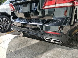 GLS63 Style Rear diffuser exhaust tips for Mercedes GLS X167 AMG Bumper ... - $373.64