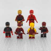 Assorted Daredevil Matt Murdock Marvel Superhero 6pcs Minifigures Building Toy - £12.18 GBP