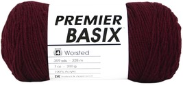 Premier Yarns Basix Yarn-Burgundy - £15.08 GBP