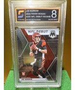 Joe Burrow 2020 Panini Mosaic NFL Debut RC #261 Grd 8 Bengals - $246.42 MXN