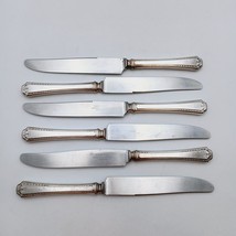 Tudor Plate Oneida Community Algonquin Set of 6 Dinner Knives Vtg - $28.04