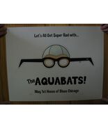 Affiche Des Aquabats En Soie Signée Et Numérotée House Of Blues Chicago ... - $125.48 CAD
