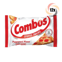 12x Bags Combos Baked Snack Pepperoni Pizza Stuffed Crackers 1.7oz Fast ... - £19.26 GBP