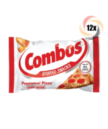 12x Bags Combos Baked Snack Pepperoni Pizza Stuffed Crackers 1.7oz Fast ... - £18.89 GBP