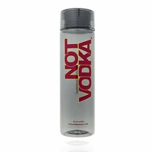 Not Vodka Sports Water Bottle Graphite Grey Flask Funny 32 Oz Grey Asu New - £12.52 GBP