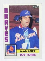 Joe Torre 1984 Topps #502 Atlanta Braves MLB Baseball Card - £0.77 GBP