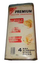 Nabisco 1969 Saltines Tin Canister (Faded) Vintage - £9.65 GBP