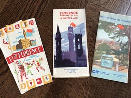 Vintage Italy Travel Brochures- Florence Rome Sienne Naples Sicilia Capr... - £25.78 GBP