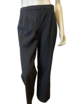 East 5th Women's Pinstriped Dress Pants Women's 8 Black - $14.24