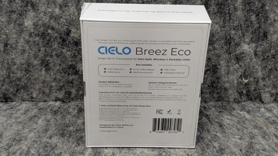 NEW Cielo Breez Eco Smart AC Controller for Mini Split, Window, Portable ACS Item image 11