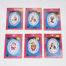 6-Lace Christmas Ornaments Cross Stitch Kits Designs For The Needle - Sealed New - £11.55 GBP