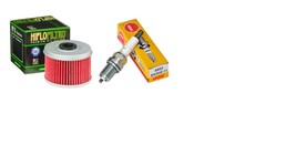 Oil Filter &amp; Spark Plug Tune Up Kit Honda FourTrax Foreman TRX 500 FPM F... - $7.63