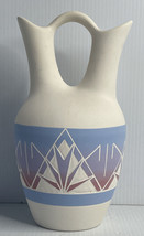 Native American Pottery Wedding Vase Sioux Signed Eaglehawk - £20.46 GBP