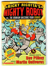 Mighty Robot vs. the Uranium Unicorns from Uranus Hardcover Dav Pilkey - £11.69 GBP