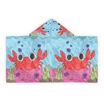 Lobster Crab Graphic Sea Lovers Youth Hooded Towel - $44.58