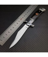 Russian Finka NKVD KGB Tactical Outdoor Comping Pocket Folding Knife wit... - $1,085.76 MXN