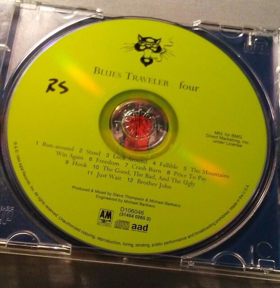 Blues Traveler : Four CD / Tested, ships in 24 hours Item image 4