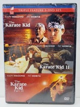 Karate Kid 1, 2 + 3 Triple Feature (3 DVD Set, 2010) Ralph Macchio Sealed - £10.89 GBP