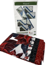 Canuck Quilter Designs Flipped Table Runner &amp; Placemats Kit Christmas NEW - £26.56 GBP