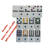 Mexican Train Domino Game REPLACEMENT PIECES  - Double Twelve Tin Edition - £3.33 GBP