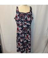 Columbia Women&#39;s PFG Freezer III Dress Sz 1X Collegiate Navy Fireworks O... - $628.30 MXN