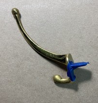 Solid Brass WallMounted Coat Robe Hat Towel Hook Hanger 5 Inches - £11.11 GBP