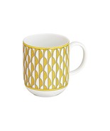 Hermes Soleil d&#39;Hermes Mug Cup No.1 yellow porcelain coffee tea - £335.94 GBP