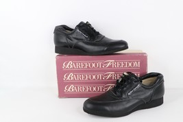 NOS Vintage 90s Streetwear Womens 10 B Platform Leather Shoes Sneakers B... - $89.05