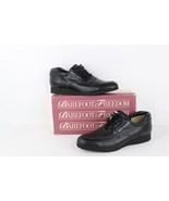 NOS Vintage 90s Streetwear Womens 10 B Platform Leather Shoes Sneakers B... - $1,656.63 MXN
