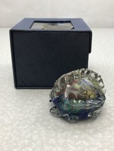Murano Art Glass Sea Creature Hand Blown Hand Painted Original Box  KG - £38.98 GBP