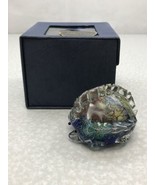 Murano Art Glass Sea Creature Hand Blown Hand Painted Original Box  KG - £39.51 GBP