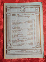 Readers Digest August 1927 Aug 27 Lowell Thomas Richard Byrd Stephen Leacock - £28.81 GBP
