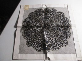 Antique Beaded Belgium Black Womans Head Cover Veil/Scarf  early 1900s New - $1,128.81 MXN