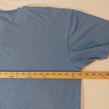Carhartt K87 PCB Men's Blue Cotton Henley T-Shirt Short Sleeve Pocket Size 2XL image 12