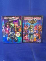 Lot of 2 Monster High DVDs Ghouls Rule and 13 Wishes - £14.61 GBP