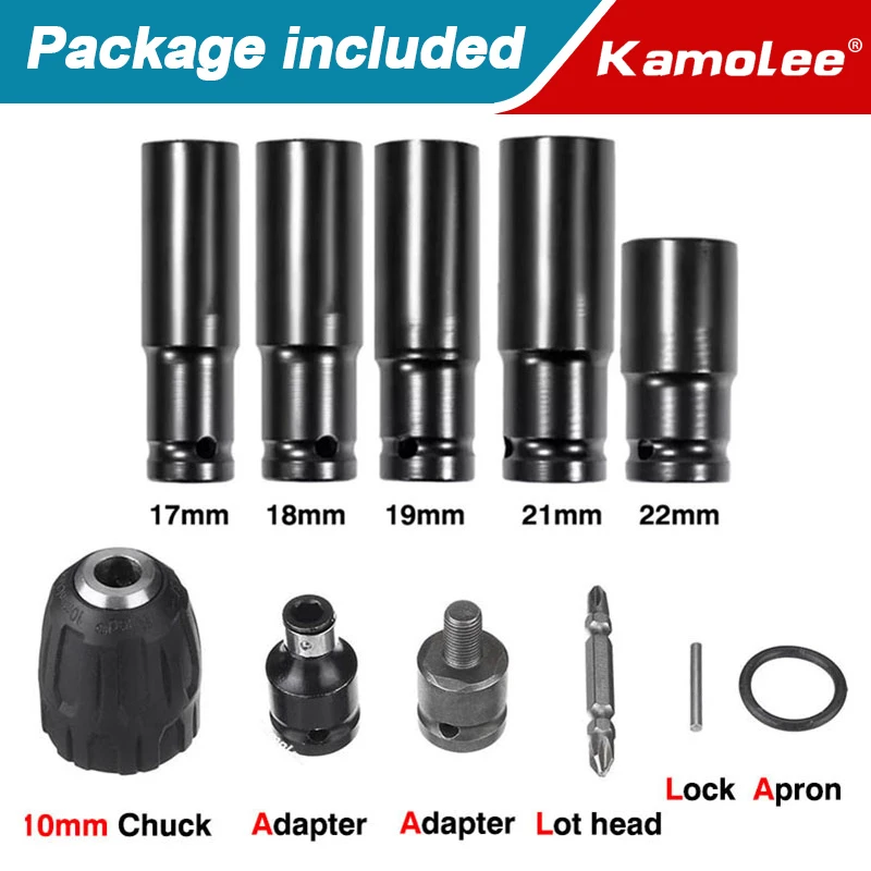 Kamolee 520 N.M Torque DTW285 Brushless Electric Impact Wrench 1/2 In Li... - $164.26