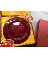In-N-Out Burger BOXED Collector Plate NEW PALM TREES - $135.75 CAD