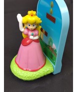 2017 Nintendo Princess Peach Mcdonald’S Happy Meal Super Mario Toy On Stand - $167.52 MXN