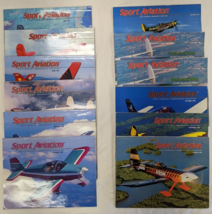 Lot ( 12 ) 1999 Vintage Sport Aviation Airplane Flying Magazine   *Partial Year* - $22.64