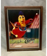 The Famous Chicken San Diego Padres 1989 autographed  framed photo 10 ¾”... - £7.70 GBP