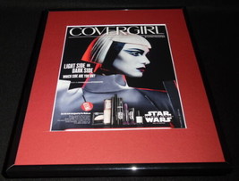 Star Wars Force Awakens 2015 Covergirl Framed 11x14 ORIGINAL Advertiseme... - £27.25 GBP