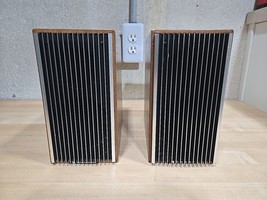 Vintage Standard Radio Corp. Speakers Wood 30W 8Ohm 2-Way Music System Japan - £92.27 GBP